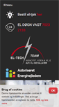 Mobile Screenshot of el-tech.dk